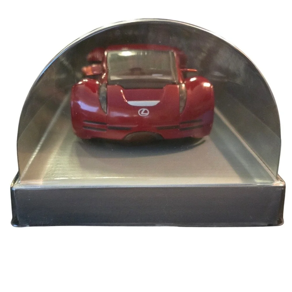 Lexus Minority Report Sports Car 2054 Red Die-Cast Model Maisto 31965‎ with COA